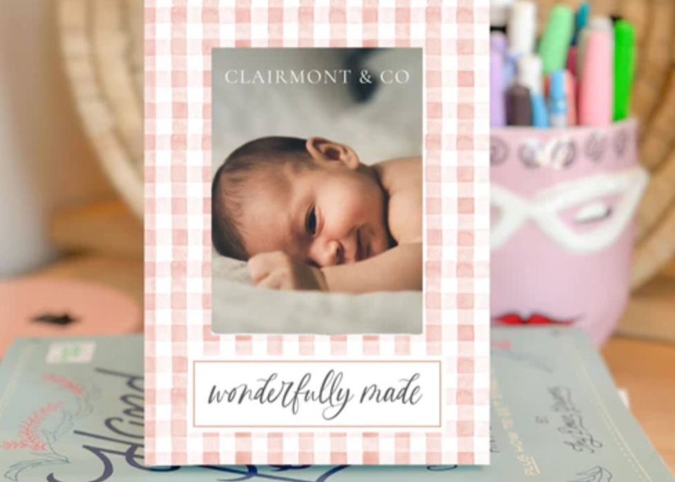 Custom Printed Photo Card